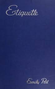 Etiquette by Emily Post