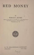 Red Money by Fergus Hume